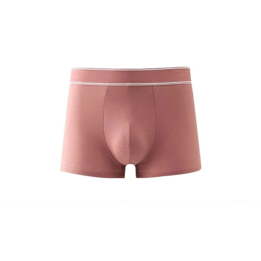 Men's pure cotton underwear men's mid-waist youth boxer underwear AAA grade antibacterial student shorts 2024 new