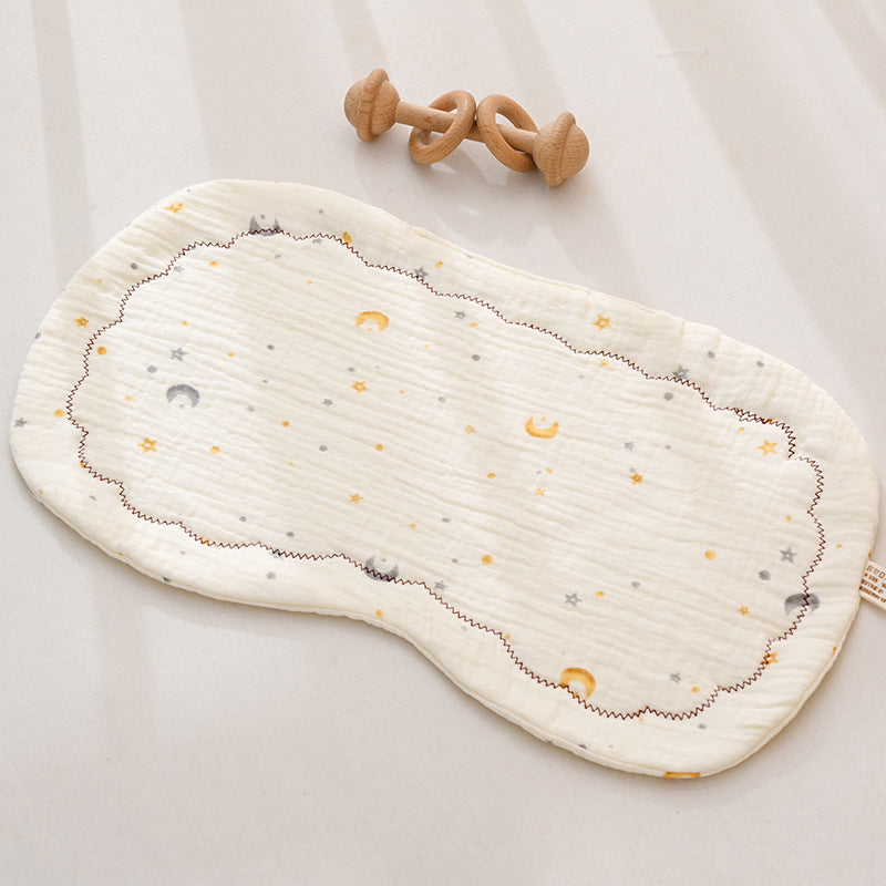 Baby pillow (0-6 months), pure cotton baby pillow, newborn baby pillow, small pillowcase/pillow cover.