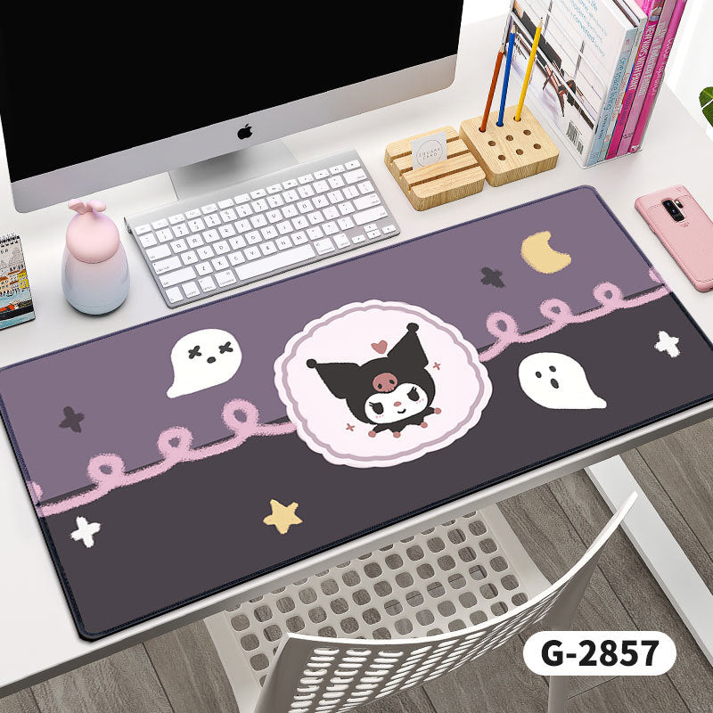 Long Coulomi Mouse Pad Wholesale Office Game Desk Pad Prevent Mouse Hand Keyboard Pad Good Luck Desk Pad