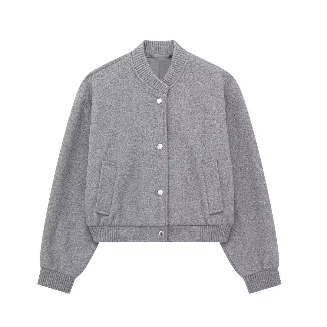 ZA cross-border women's clothing wholesale new style women's clothing European and American style soft pilot jacket 3046272 712