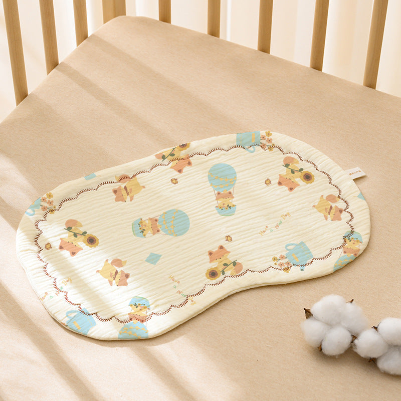 Baby pillow (0-6 months), pure cotton baby pillow, newborn baby pillow, small pillowcase/pillow cover.