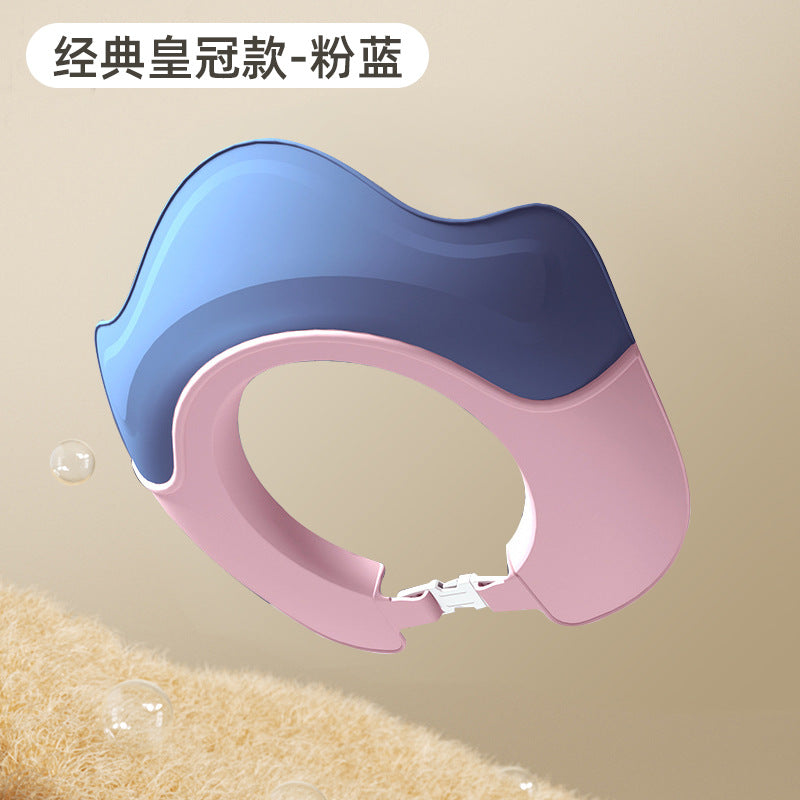 Children's shampoo cap baby waterproof shower cap newborn baby adjustable shampoo cap baby hair washing artifact