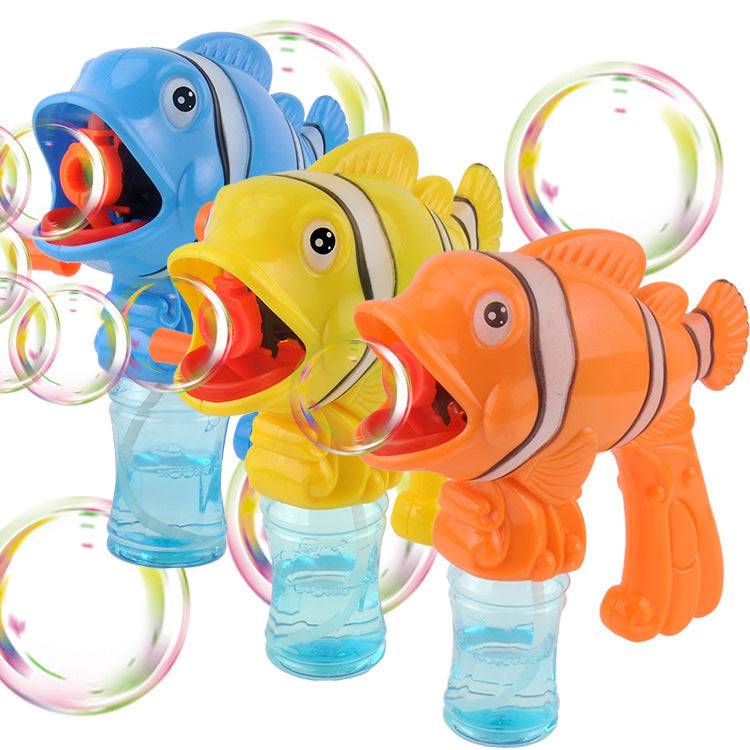 Space Bazooka Bubble Gun Douyin Net Red 69-hole Automatic Handheld Gatling Bubble Machine Colorful Lights