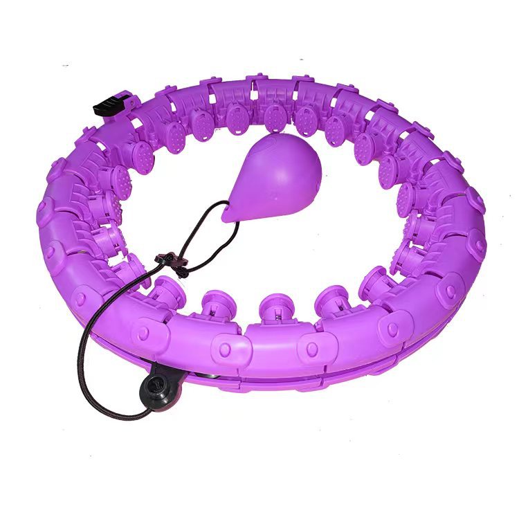 The source manufacturer's smart hula hoop Amazon's explosive model will not fall off the hula hoop detachable and adjustable hulahoop