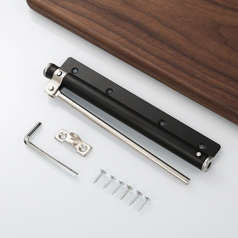 Hotel door stainless steel simple door closer Household light mute buffer adjustable automatic wooden door closer