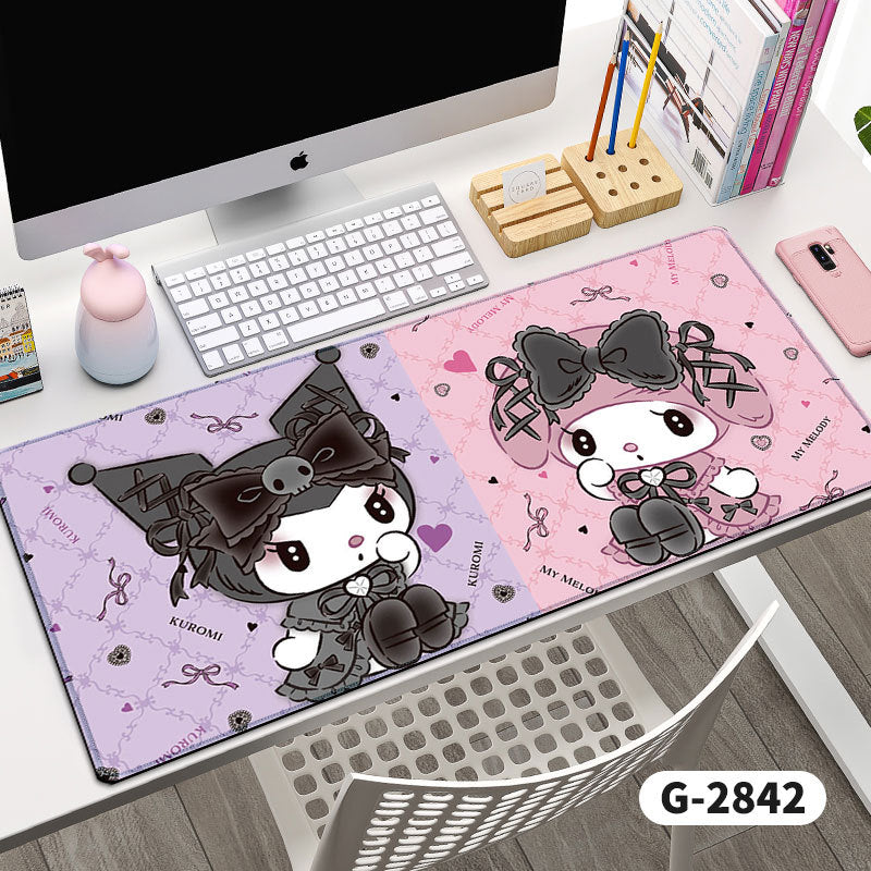 Long Coulomi Mouse Pad Wholesale Office Game Desk Pad Prevent Mouse Hand Keyboard Pad Good Luck Desk Pad