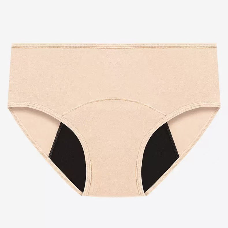 Cross-border plus-size women's underwear physiological pants heavy menstrual flow postpartum underwear C-section recovery low-waist underwear