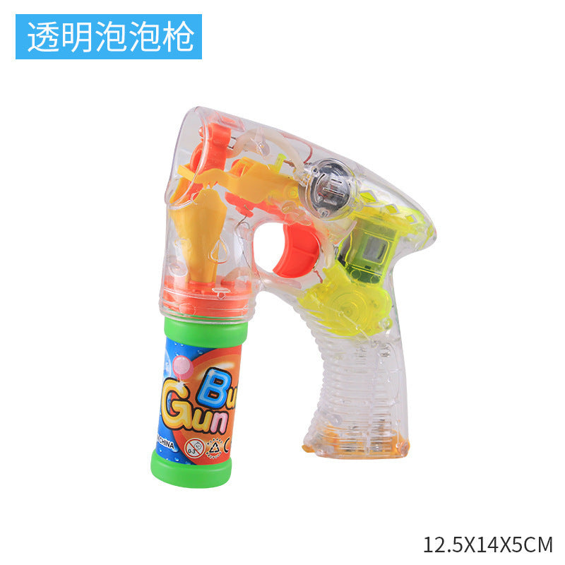 Space Bazooka Bubble Gun Douyin Net Red 69-hole Automatic Handheld Gatling Bubble Machine Colorful Lights