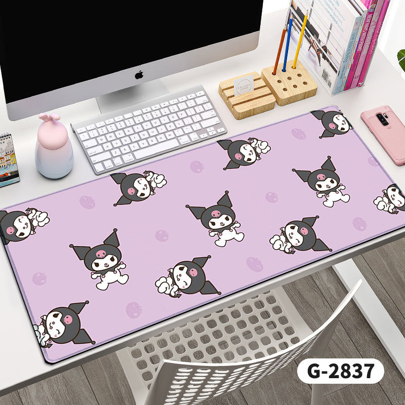 Long Coulomi Mouse Pad Wholesale Office Game Desk Pad Prevent Mouse Hand Keyboard Pad Good Luck Desk Pad