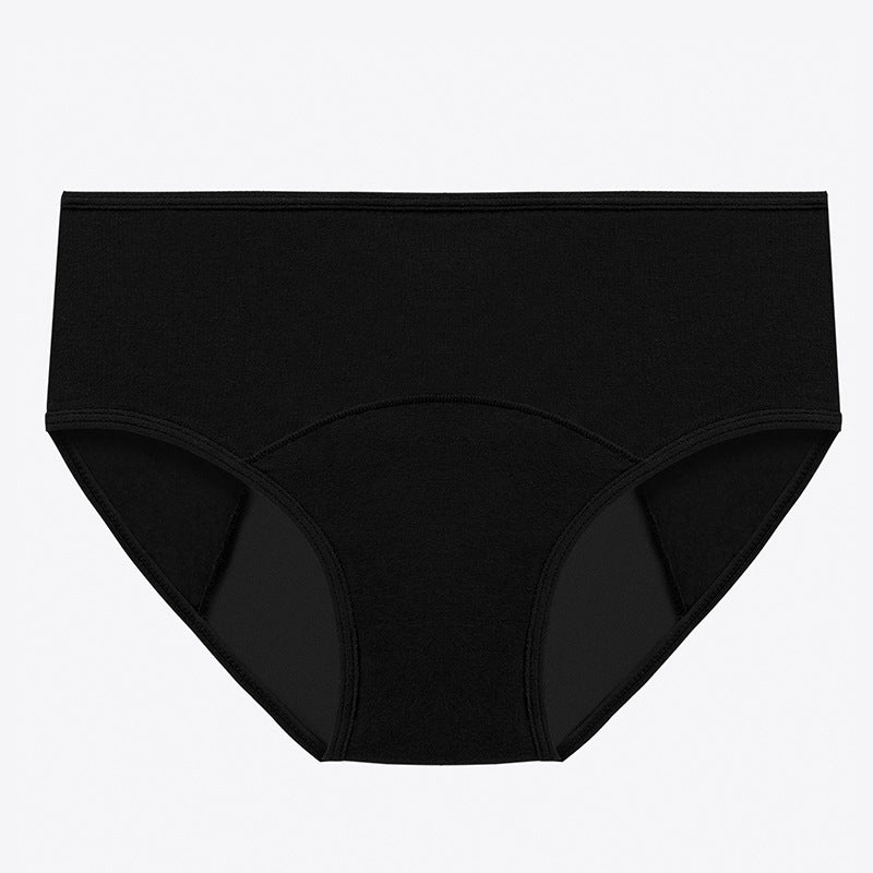 Cross-border plus-size women's underwear physiological pants heavy menstrual flow postpartum underwear C-section recovery low-waist underwear