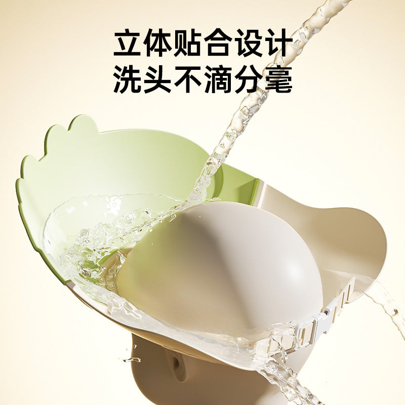 Children's shampoo cap baby waterproof shower cap newborn baby adjustable shampoo cap baby hair washing artifact