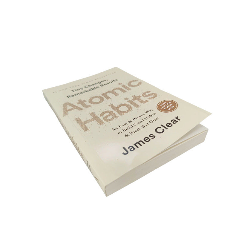 Ready stock Atomic Habits Establish good habits English original version Atomic Habits