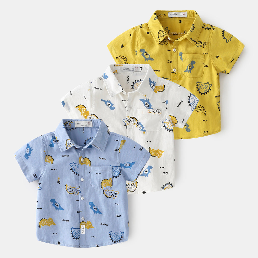 21 years new summer summer cartoon shirt ns trendy short-sleeved shirt wholesale one drop shipping