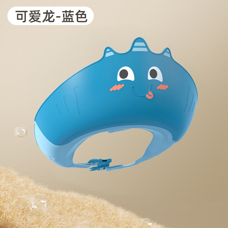 Children's shampoo cap baby waterproof shower cap newborn baby adjustable shampoo cap baby hair washing artifact