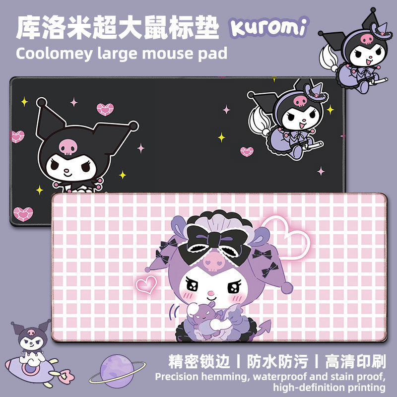 Long Coulomi Mouse Pad Wholesale Office Game Desk Pad Prevent Mouse Hand Keyboard Pad Good Luck Desk Pad