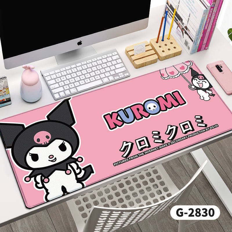 Long Coulomi Mouse Pad Wholesale Office Game Desk Pad Prevent Mouse Hand Keyboard Pad Good Luck Desk Pad
