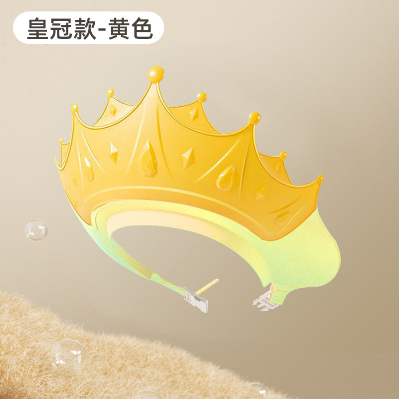 Children's shampoo cap baby waterproof shower cap newborn baby adjustable shampoo cap baby hair washing artifact