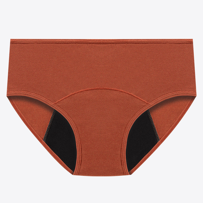 Cross-border plus-size women's underwear physiological pants heavy menstrual flow postpartum underwear C-section recovery low-waist underwear