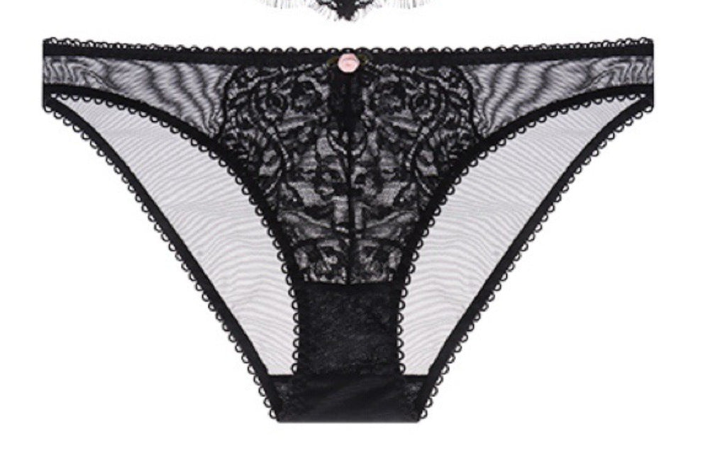 [Fishbone Underwear] French underwear, mesh, unpadded, large breasts, breathable bra, can be worn outside the body shaper